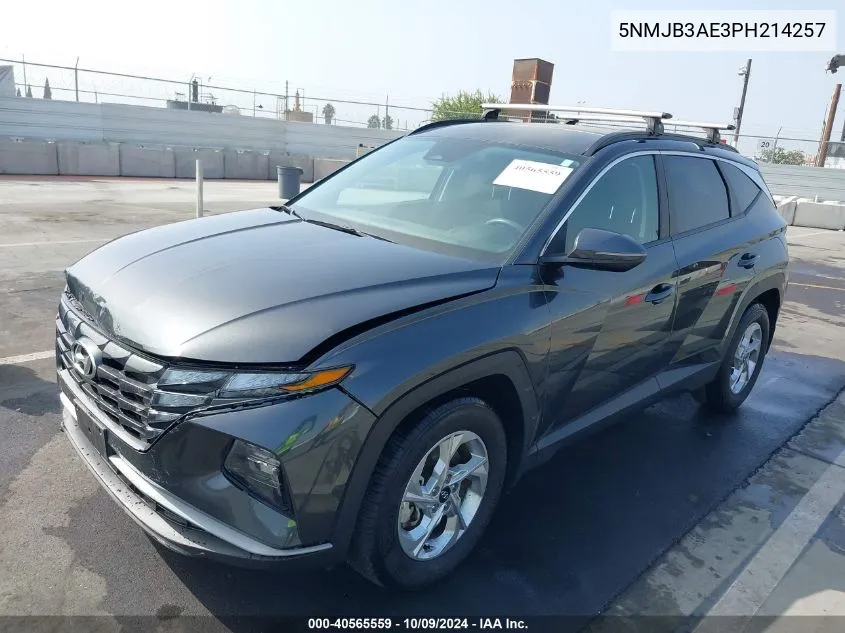 2023 Hyundai Tucson Sel VIN: 5NMJB3AE3PH214257 Lot: 40565559