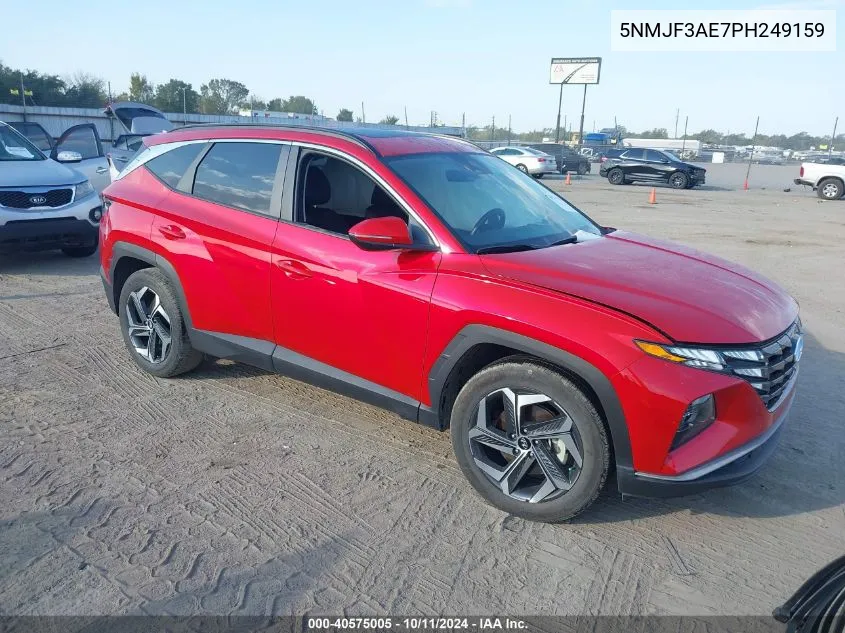 2023 Hyundai Tucson Sel VIN: 5NMJF3AE7PH249159 Lot: 40575005