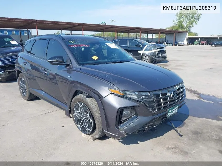 2023 Hyundai Tucson N Line/Xrt VIN: KM8JF3AE1PU208319 Lot: 40575320