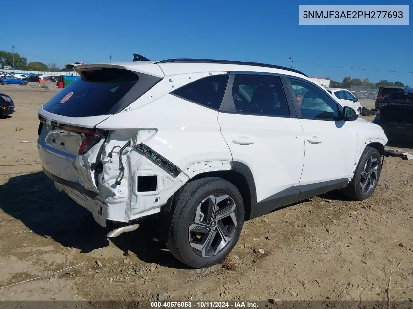 2023 Hyundai Tucson Sel VIN: 5NMJF3AE2PH277693 Lot: 40576053