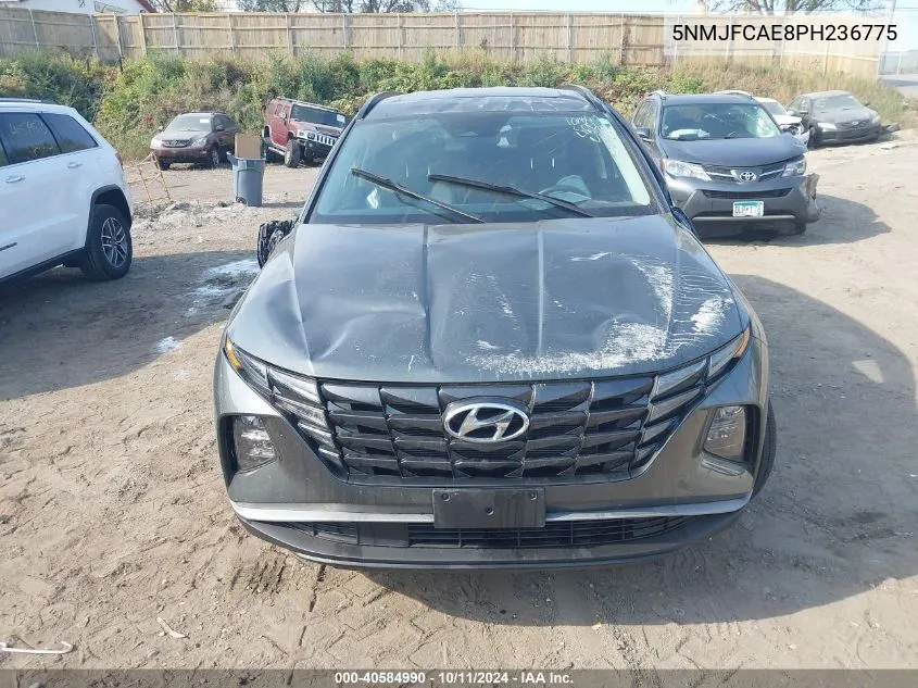 2023 Hyundai Tucson Sel VIN: 5NMJFCAE8PH236775 Lot: 40584990