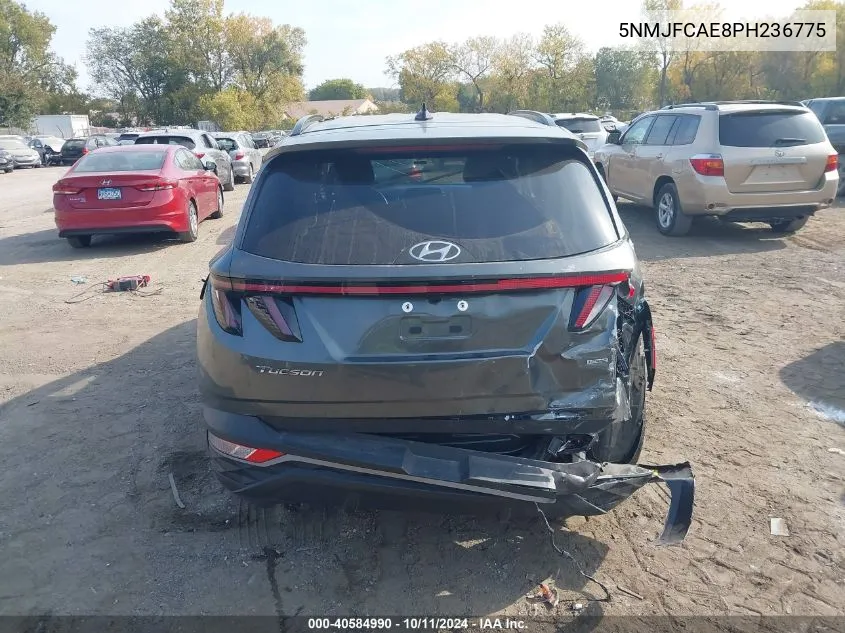 2023 Hyundai Tucson Sel VIN: 5NMJFCAE8PH236775 Lot: 40584990