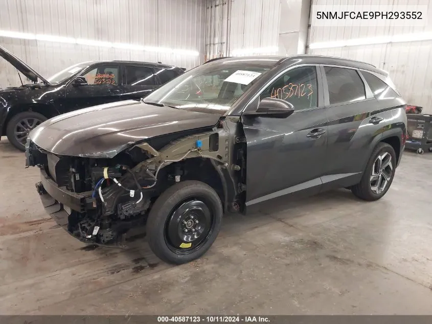 2023 Hyundai Tucson Sel VIN: 5NMJFCAE9PH293552 Lot: 40587123