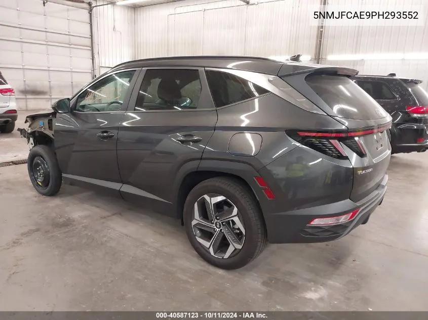 2023 Hyundai Tucson Sel VIN: 5NMJFCAE9PH293552 Lot: 40587123