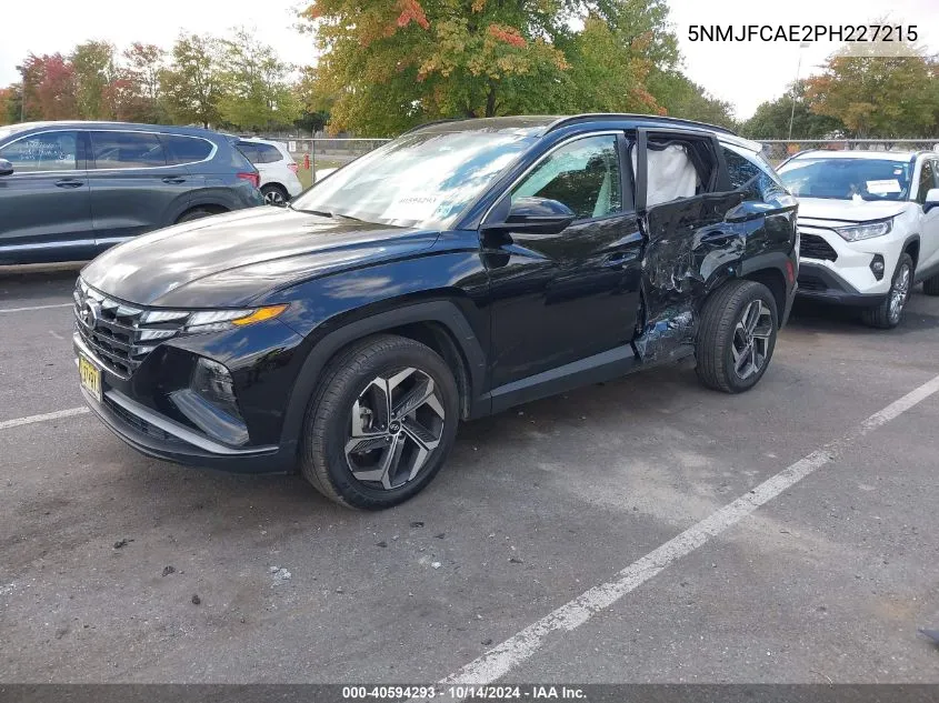 2023 Hyundai Tucson Sel VIN: 5NMJFCAE2PH227215 Lot: 40594293