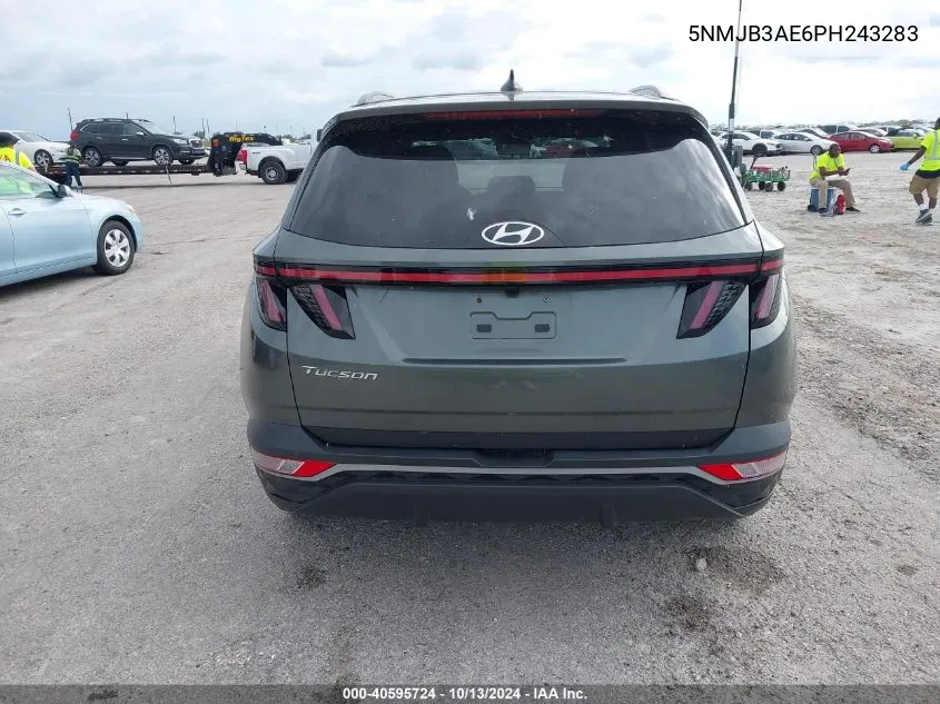 2023 Hyundai Tucson Sel VIN: 5NMJB3AE6PH243283 Lot: 40595724