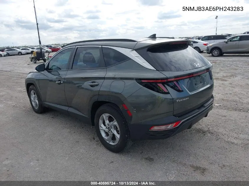 2023 Hyundai Tucson Sel VIN: 5NMJB3AE6PH243283 Lot: 40595724