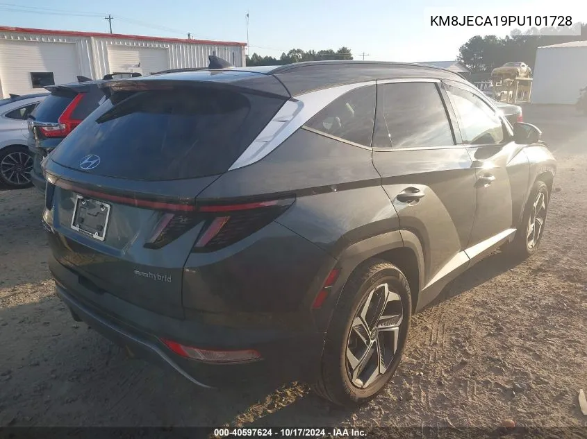 2023 Hyundai Tucson Hybrid Limited VIN: KM8JECA19PU101728 Lot: 40597624