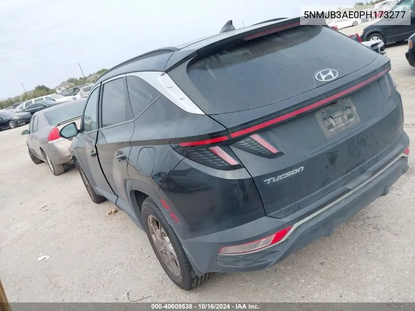 2023 Hyundai Tucson Sel VIN: 5NMJB3AE0PH173277 Lot: 40609538