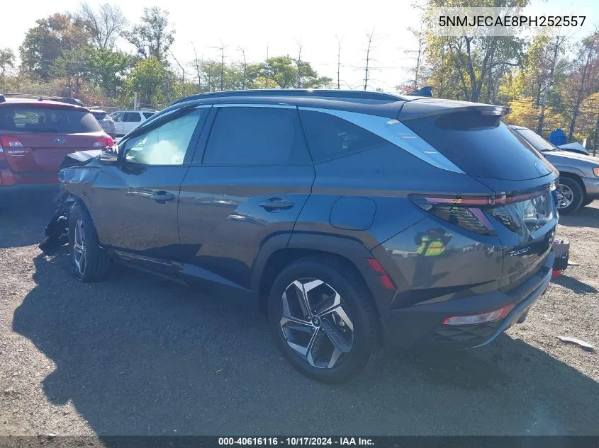 2023 Hyundai Tucson Limited VIN: 5NMJECAE8PH252557 Lot: 40616116