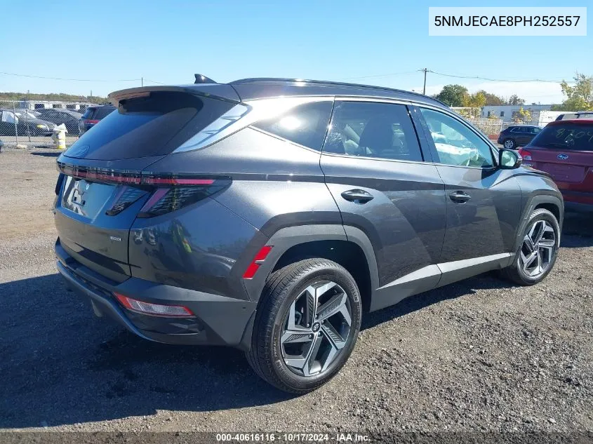 2023 Hyundai Tucson Limited VIN: 5NMJECAE8PH252557 Lot: 40616116