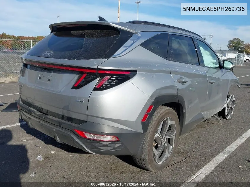 2023 Hyundai Tucson Limited VIN: 5NMJECAE5PH269736 Lot: 40632526