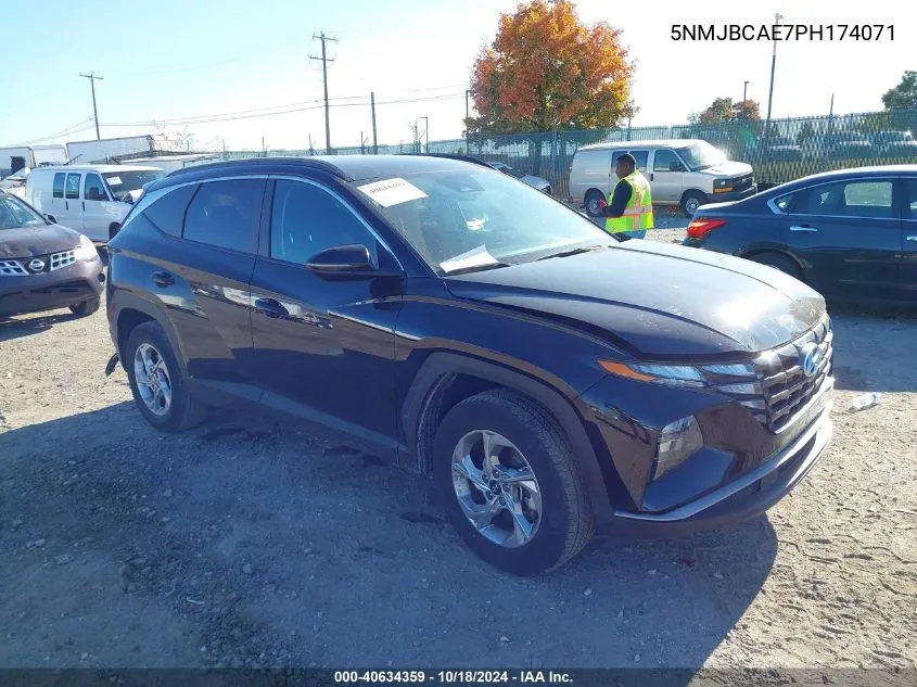 2023 Hyundai Tucson Sel VIN: 5NMJBCAE7PH174071 Lot: 40634359