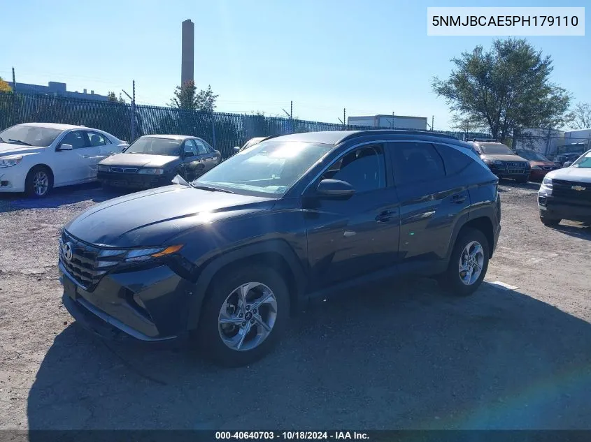 2023 Hyundai Tucson Sel VIN: 5NMJBCAE5PH179110 Lot: 40640703