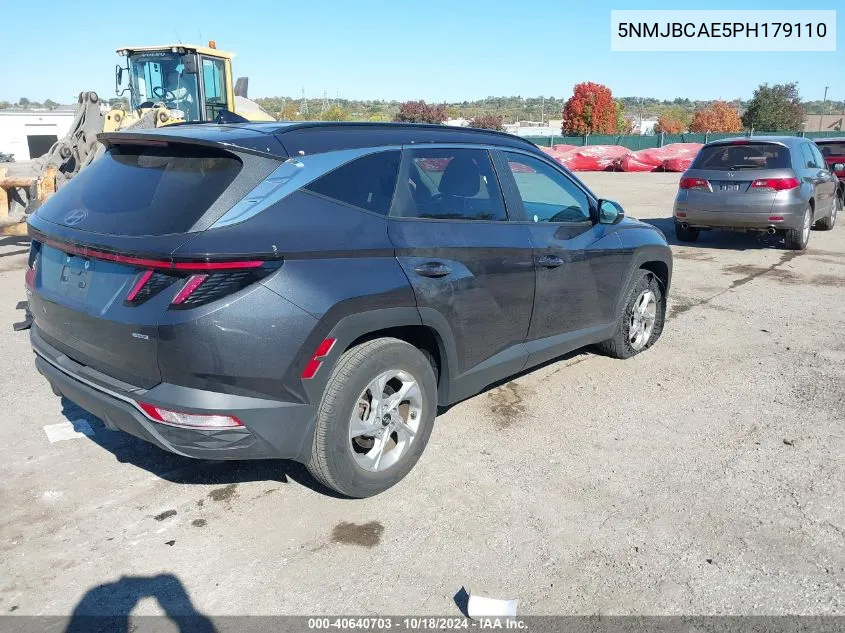 2023 Hyundai Tucson Sel VIN: 5NMJBCAE5PH179110 Lot: 40640703