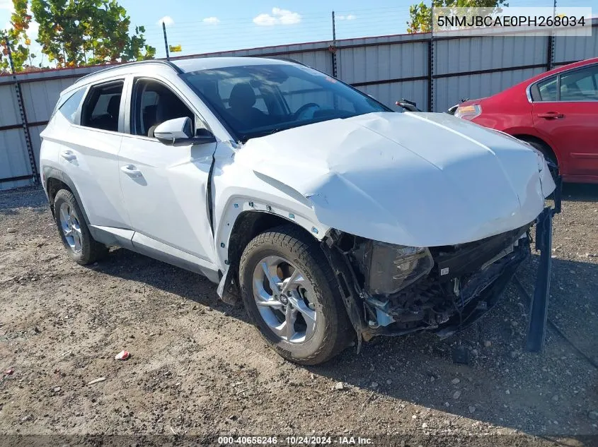 2023 Hyundai Tucson Sel VIN: 5NMJBCAE0PH268034 Lot: 40656246