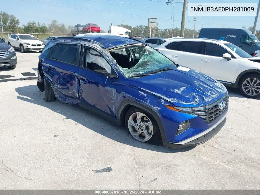 2023 Hyundai Tucson Sel VIN: 5NMJB3AE0PH281009 Lot: 40657018