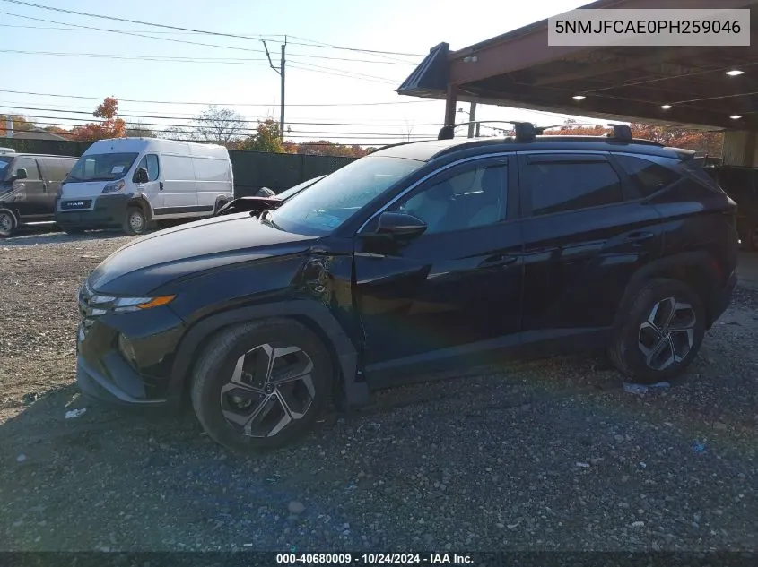 2023 Hyundai Tucson Sel VIN: 5NMJFCAE0PH259046 Lot: 40680009