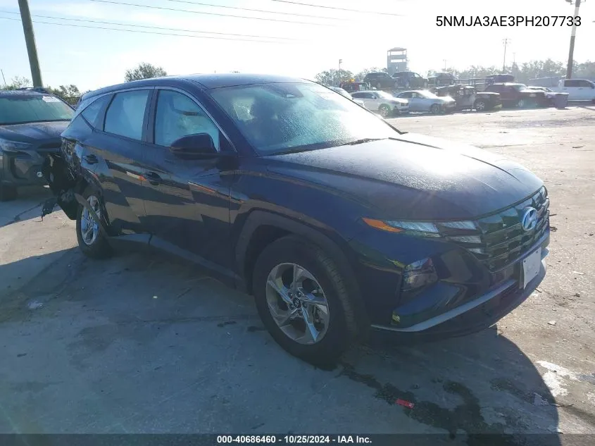 2023 Hyundai Tucson Se VIN: 5NMJA3AE3PH207733 Lot: 40686460