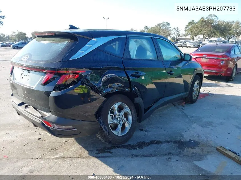 2023 Hyundai Tucson Se VIN: 5NMJA3AE3PH207733 Lot: 40686460