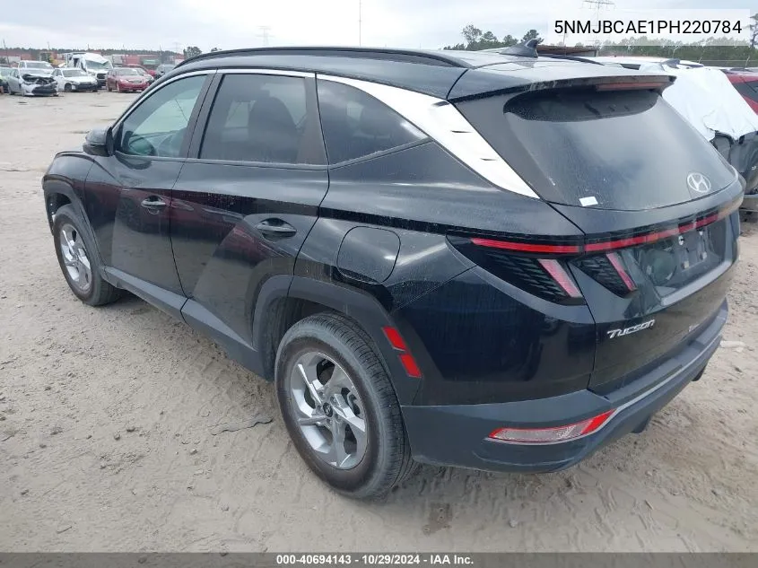 2023 Hyundai Tucson Sel VIN: 5NMJBCAE1PH220784 Lot: 40694143