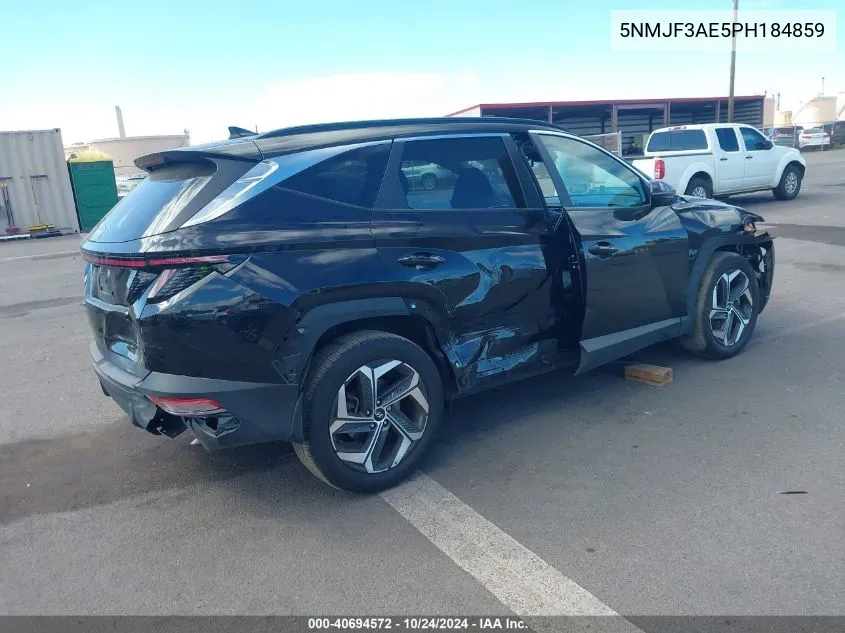 2023 Hyundai Tucson Sel VIN: 5NMJF3AE5PH184859 Lot: 40694572