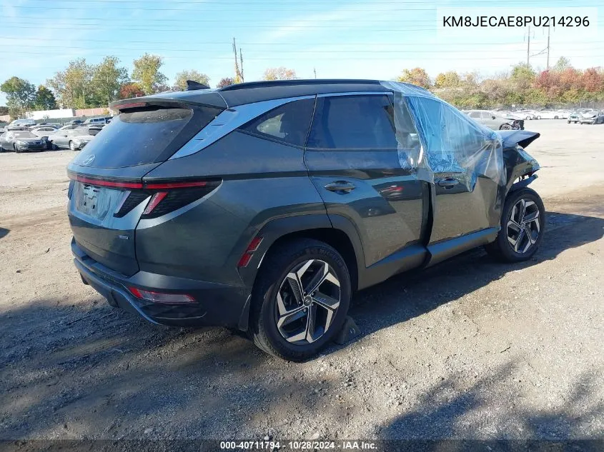 2023 Hyundai Tucson Limited VIN: KM8JECAE8PU214296 Lot: 40711794