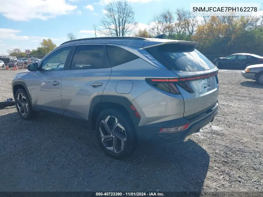 2023 Hyundai Tucson Sel VIN: 5NMJFCAE7PH162278 Lot: 40723390