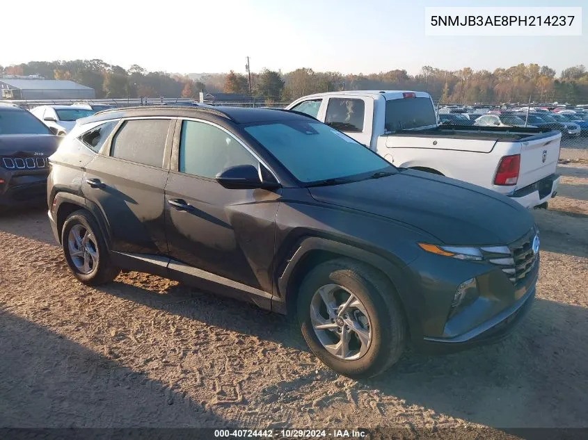 2023 Hyundai Tucson Sel VIN: 5NMJB3AE8PH214237 Lot: 40724442