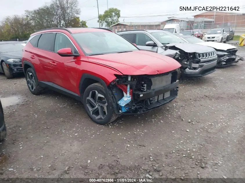 2023 Hyundai Tucson Sel VIN: 5NMJFCAE2PH221642 Lot: 40762956