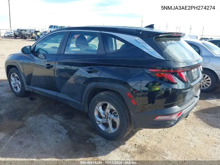 5NMJA3AE2PH274274 2023 Hyundai Tucson Se