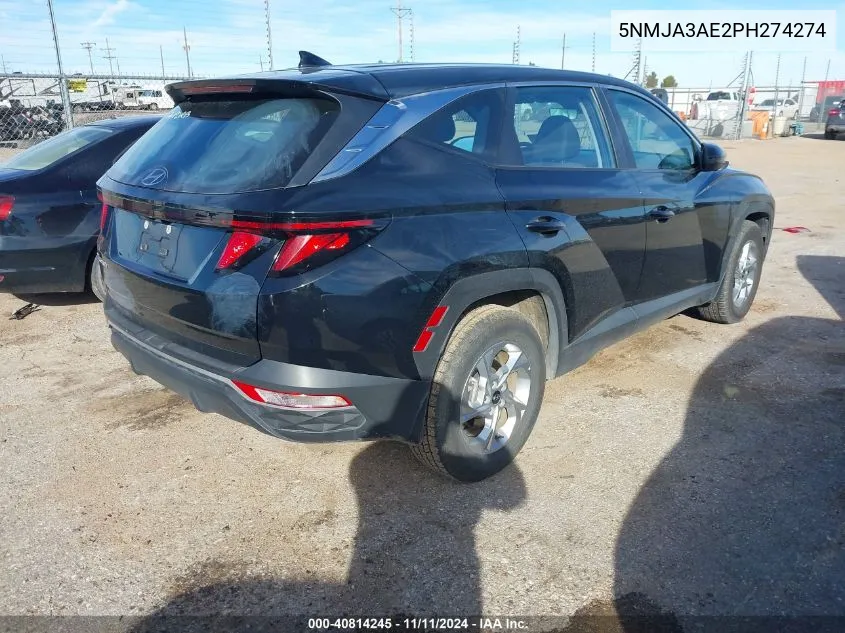 5NMJA3AE2PH274274 2023 Hyundai Tucson Se