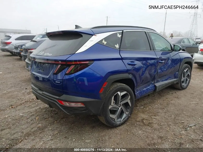 2023 Hyundai Tucson Sel VIN: 5NMJFCAE5PH246664 Lot: 40858276