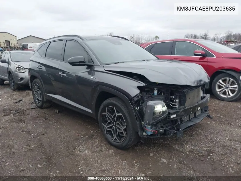 2023 Hyundai Tucson N Line VIN: KM8JFCAE8PU203635 Lot: 40868553