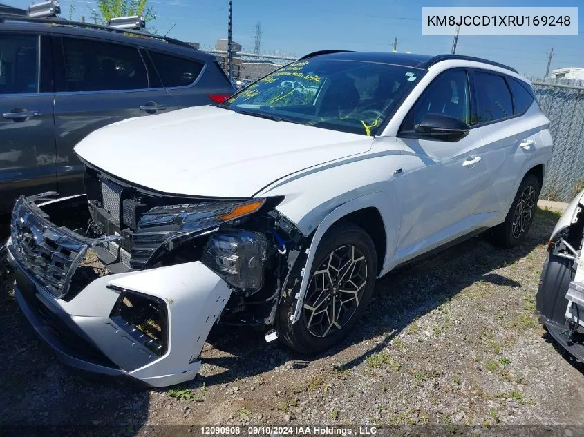 KM8JCCD1XRU169248 2024 Hyundai Tucson N-Line Awd