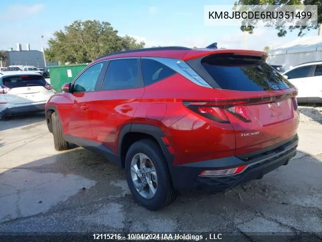 KM8JBCDE6RU351499 2024 Hyundai Tucson