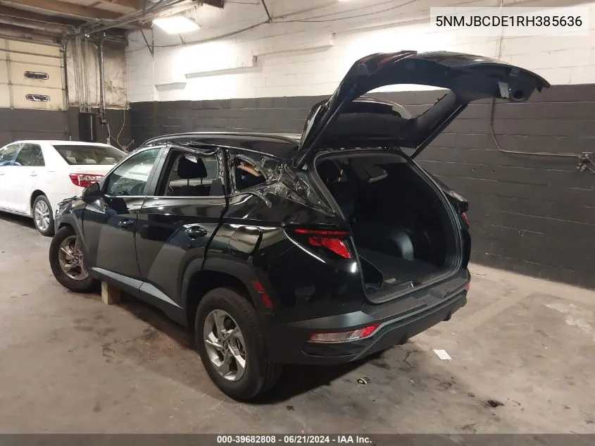 2024 Hyundai Tucson Sel VIN: 5NMJBCDE1RH385636 Lot: 39682808