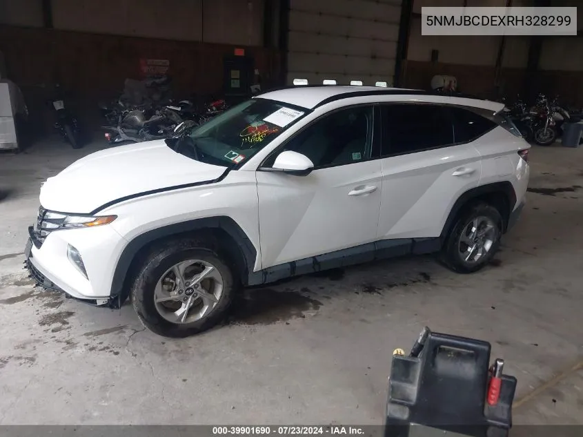 2024 Hyundai Tucson Sel VIN: 5NMJBCDEXRH328299 Lot: 39901690