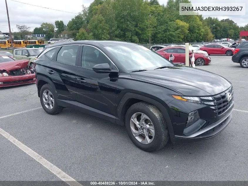 2024 Hyundai Tucson Se VIN: 5NMJA3DEXRH393267 Lot: 40459236