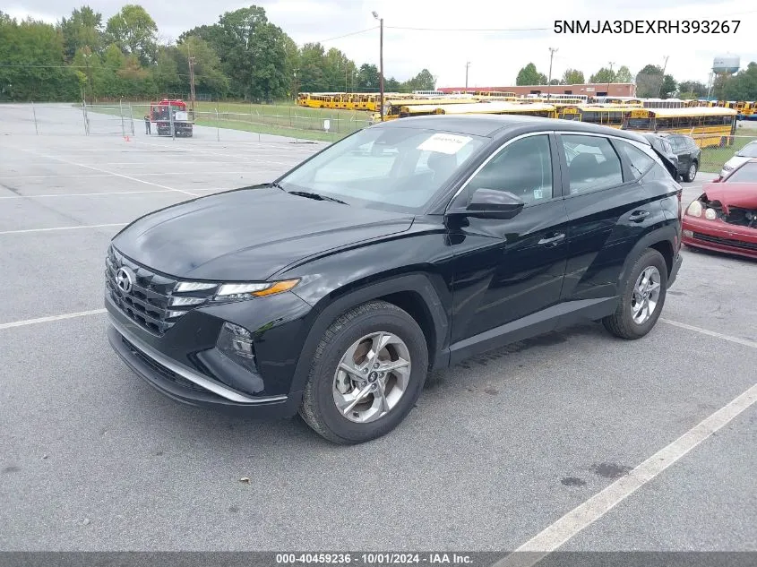 2024 Hyundai Tucson Se VIN: 5NMJA3DEXRH393267 Lot: 40459236