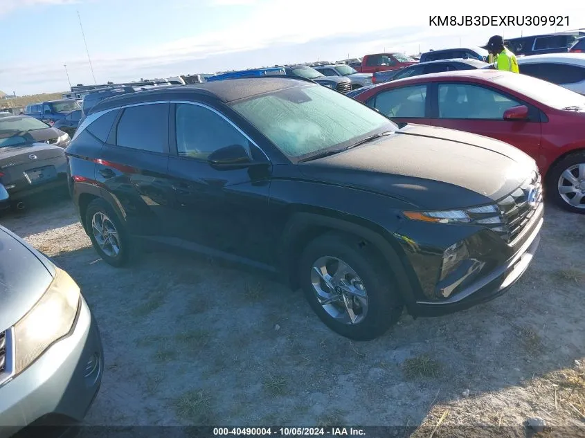 2024 Hyundai Tucson Sel VIN: KM8JB3DEXRU309921 Lot: 40490004