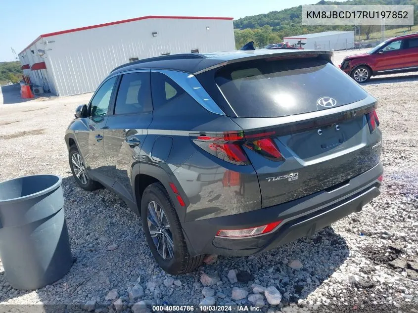 2024 Hyundai Tucson Hybrid Blue VIN: KM8JBCD17RU197852 Lot: 40504786