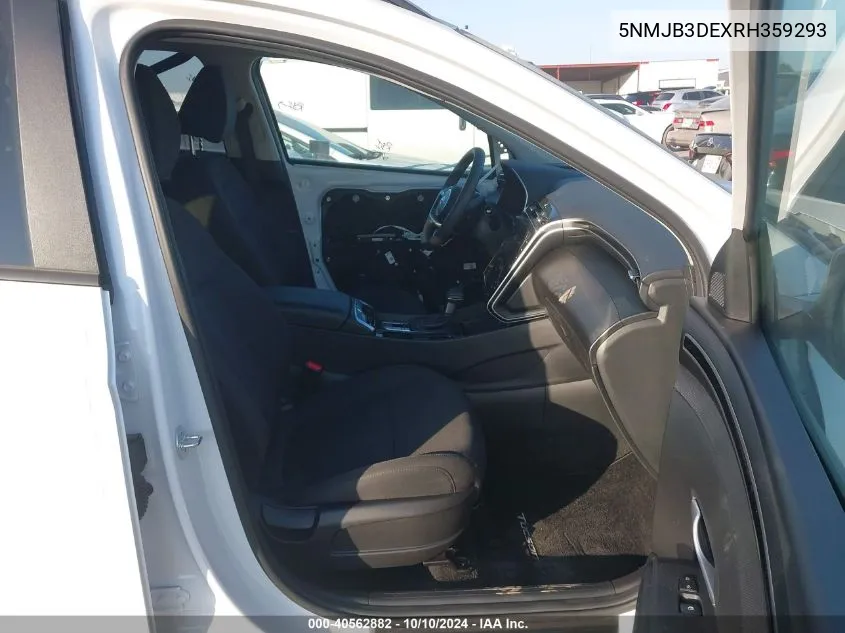 2024 Hyundai Tucson Sel VIN: 5NMJB3DEXRH359293 Lot: 40562882