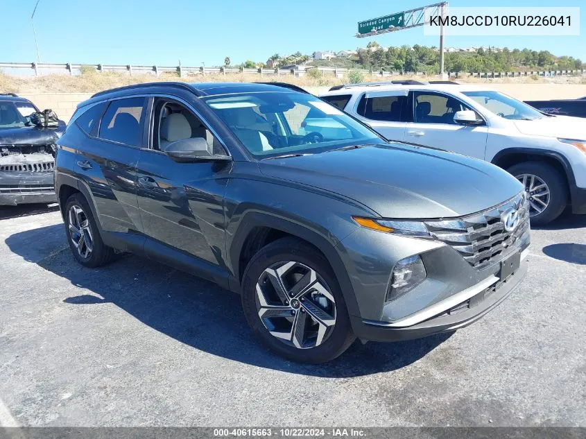 2024 Hyundai Tucson Hybrid Sel Convenience VIN: KM8JCCD10RU226041 Lot: 40615663