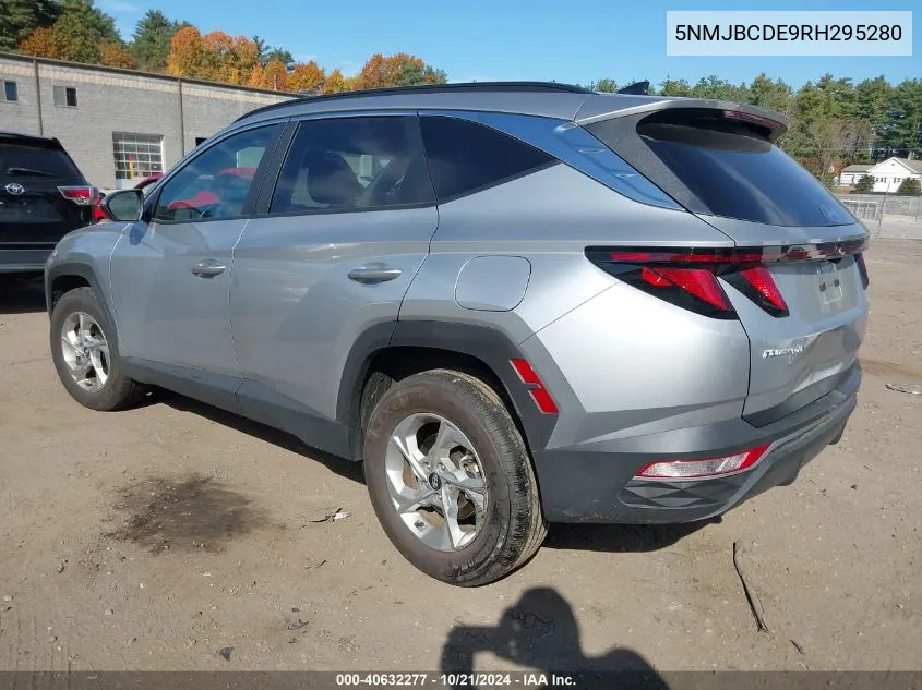 2024 Hyundai Tucson Sel VIN: 5NMJBCDE9RH295280 Lot: 40632277