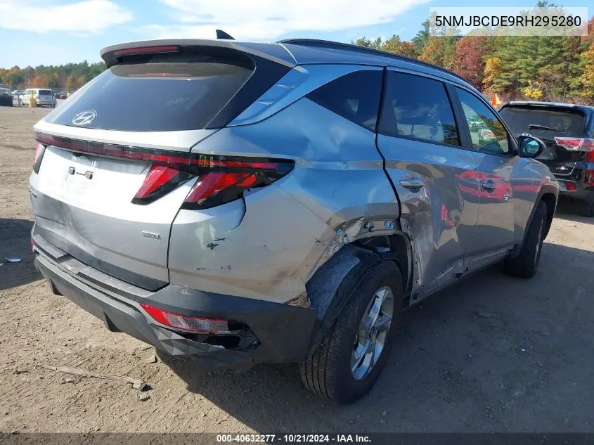 2024 Hyundai Tucson Sel VIN: 5NMJBCDE9RH295280 Lot: 40632277