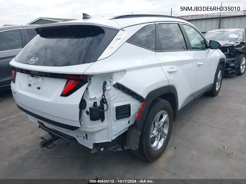 5NMJB3DE6RH335010 2024 Hyundai Tucson Sel