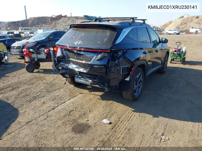 KM8JECD1XRU230141 2024 Hyundai Tucson Hybrid Limited