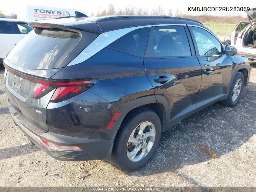 2024 Hyundai Tucson Sel VIN: KM8JBCDE2RU283069 Lot: 40723836