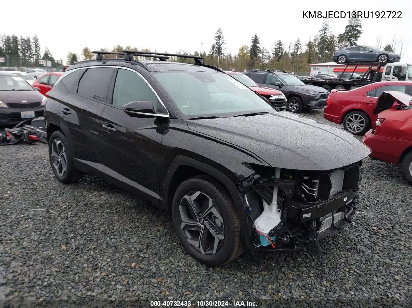 KM8JECD13RU192722 2024 Hyundai Tucson Hybrid Limited